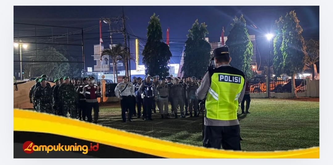 Polres Bungo Gelar Patroli Skala Besar Mengantisipasi Kamtibmas