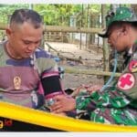 TMMD129_BUNGO_20260719_151921 Menjaga Kesehatan Personel TMMD Ke-129 Kodim 0416/Bute Tetap Prima, Tim Kesehatan Secara Rutin Melakukan Pemeriksaan