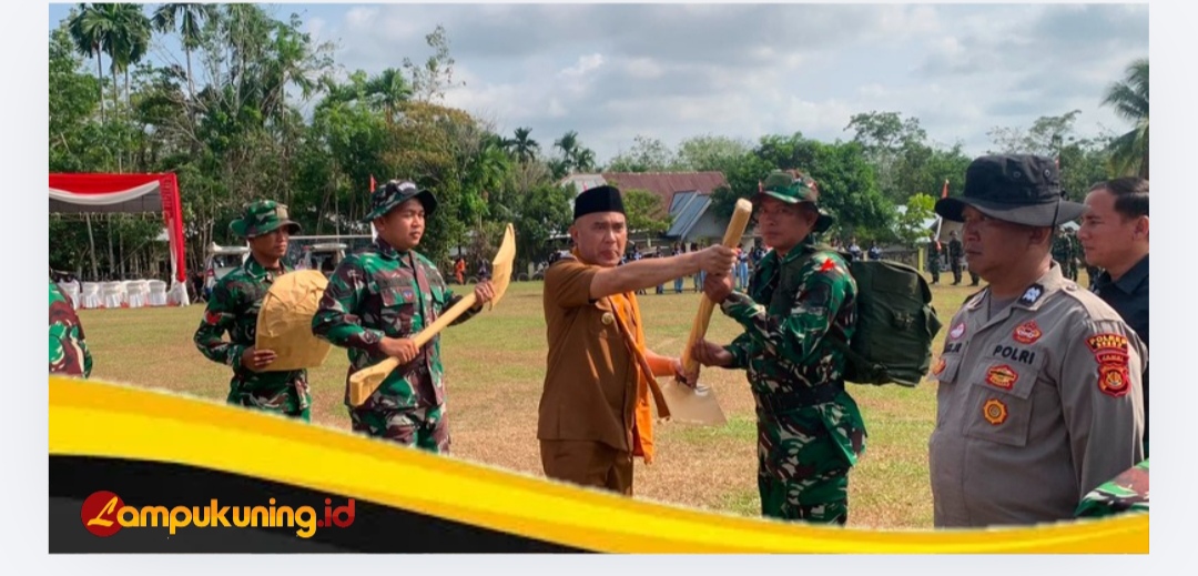Pembukaan TMMD Ke-129 TA 2026, Bupati Bungo H. Dedy Putra Apresiasi Kodim 0416/Bute