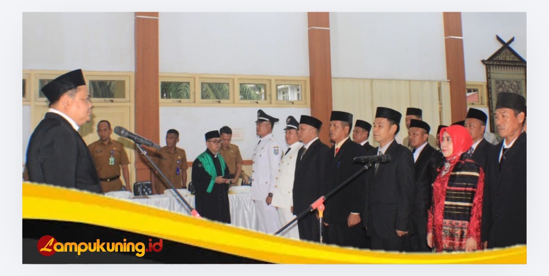 Wakil Bupati Bungo Tri Wahyu Hidayat Melantik 37 Pejabat Eselon IV, Berikut Daftar Nama Pejabat Tersebut