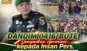 IMG-20260813-WA0023 Dandim 0416/Bute Apresiasi Kepada Insan Pers Yang Mengawal Program TMMD Ke-129