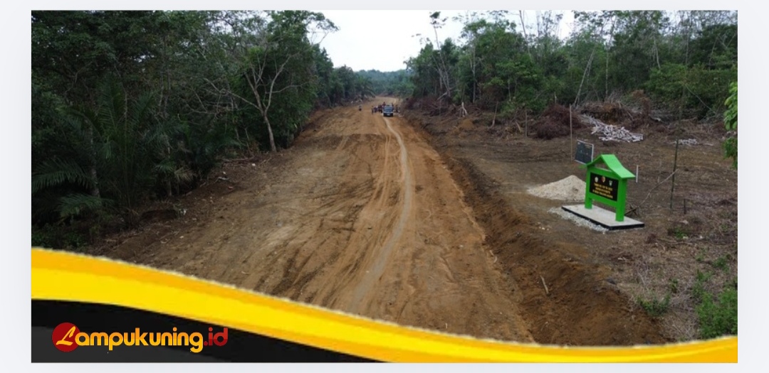 Penantian Jalan Masyarakat Desa Tanjung Agung Akhirnya Terjawab oleh Program TMMD Ke-129 Kodim 0416 /Bute