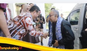 Wabup Tanjab Barat dan Ketua GOW Sambut Kedatangan Wamenaker Ri di Jambi, Perkuat Sinergi Ketenagakerjaan Daerah.
