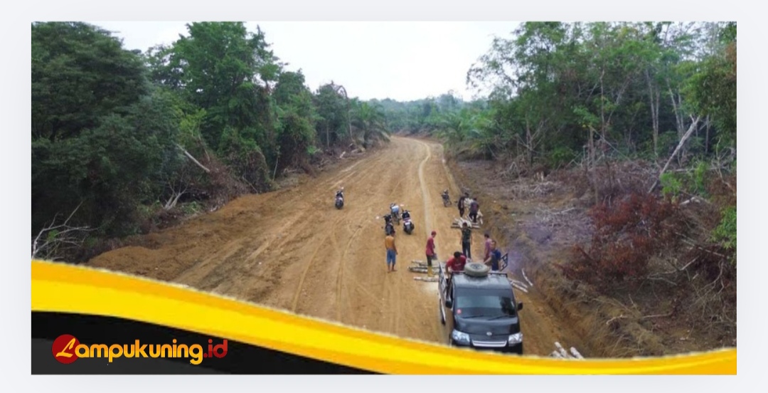 Pembukaan Jalan Baru TMMD Ke-129 Kodim 0416/Bute Membawa Kebahagian Warga Desa Tanjung Agung