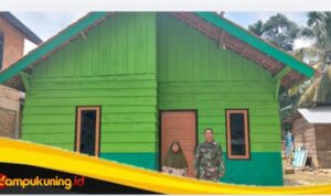 Rehabilitasi RTLH Program TMMD Ke-129 Kodim 0416/Bute Rampung 100 persen
