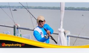Semarak HUT RI ke-81 dan Hari Jadi Tanjab Barat ke-61, Bupati Anwar Sadat Buka Lomba Mancing Forkopimda dan OPD