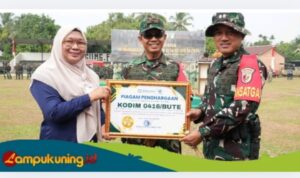 IMG_20260813_152242 KODIM 0416/BUTE Donasikan Iuran JKN bagi 100 Warga dalam Rangka TMMD ke-129