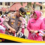 Kapolres Bungo Bagikan 200 Bendera Merah Putih, Semangat Kemerdekaan Menggema