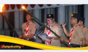 Wakil Bupati Katamso Pimpin Renungan dan Ulang Janji Pramuka ke-65, Ratusan Peserta Semarakkan Pawai Pramuka Gembira.