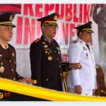Kapolres Bungo Hadiri Upacara HUT RI ke-81 di Lapangan MTQ Baru