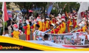 Kapolres Bungo Turun Langsung Amankan Pawai Kemerdekaan, 235 Peleton Tumpah Ruah di Jalanan