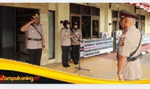 Wakapolres Bungo Pimpin Upacara Hari Juang Polri Tahun 2026