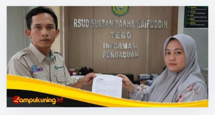 11 Pertanyaan Dana BLUD Belum Dijawab, SMSI Tebo Layangkan Konfirmasi Kedua ke RSUD STS