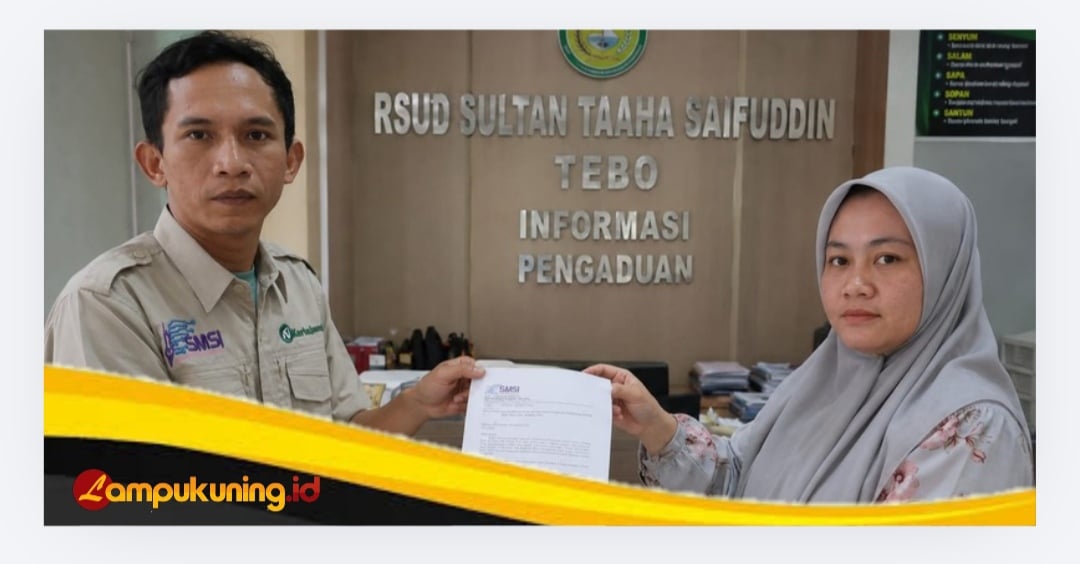 11 Pertanyaan Dana BLUD Belum Dijawab, SMSI Tebo Layangkan Konfirmasi Kedua ke RSUD STS