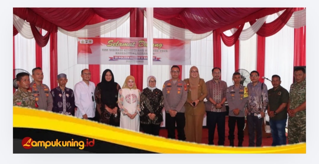 Tim Visitasi Kompolnas Award 2027 Sambangi Polsek Bathin II Babeko,Kapolres Bungo Kehormatan Bagi Kami