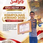 IMG-20260918-WA0022 Aipda Arjunif Personel Polsek Bathin II Babeko Raih Peringkat I Kategori Perseorangan di Kelompok Peace Kompolnas Awards 2026