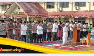 Polres Bungo bersama Forkopimda Gelar Shalat Istisqa