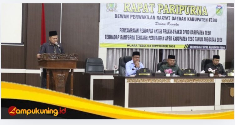 Golkar Bersuara di Paripurna: BLUD Rp17 Miliar, Krisis Air Lubuk Mandarsah hingga CPO PT SMS