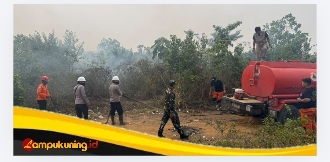 Adanya Titik Panas yang Terpantau, Polres Bungo Langsung Melakukan Ground Check