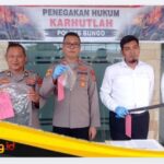 Polres Bungo Mengamankan Terduga Pelaku Karhutla di Dusun Pauh Agung