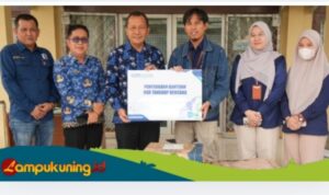 BPJS Kesehatan Muara Bungo Serahkan Bantuan Masker untuk Penanganan Dampak Karhutla