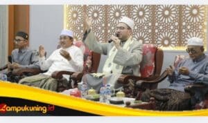 Bupati Anwar Sadat Sambut Safari Dakwah Syekh ’Ala di Tanjab Barat