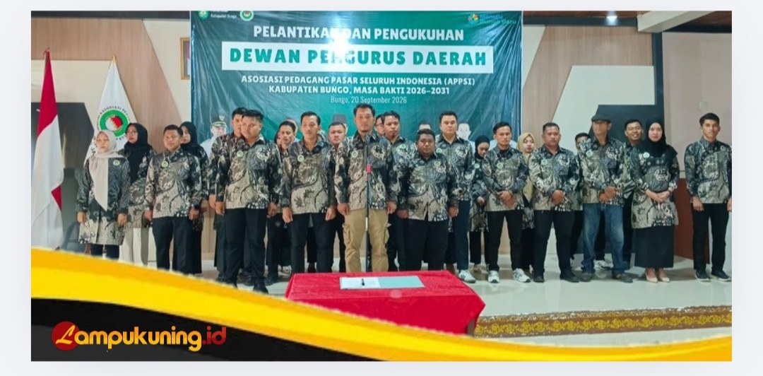 Daftar Nama Pengurus DPD APPSI Kabupaten Bungo Masa Bakti 2026-2031