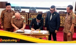 DPRD Bungo Gelar Rapur Penandatanganan Nota Kesepakatan Rancangan Perubahan KUA Dan Perubahan PPAS APBD Kabupaten Bungo Tahun Anggaran 2026