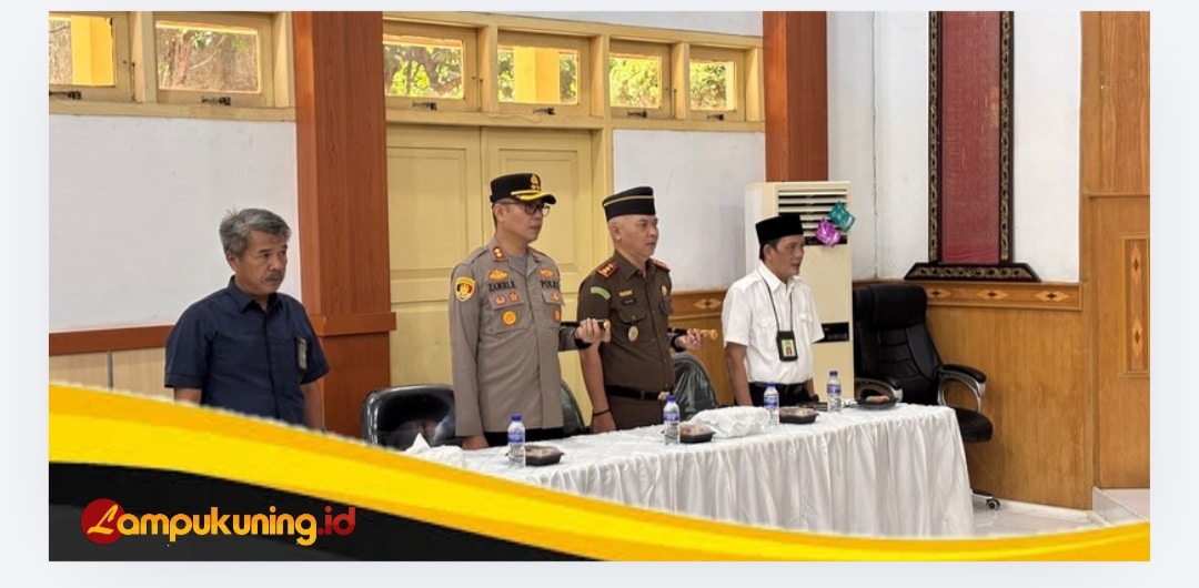 Kapolres Bungo Hadiri Pelantikan Pejabat Pimpinan Tinggi Pratama dan Administrator Pemkab Bungo
