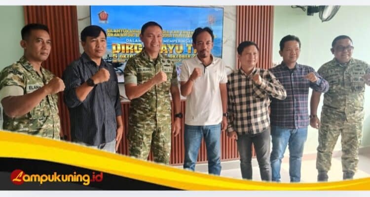Silaturahmi Penuh Keakraban, Dandim 0419/Tanjab Tegaskan TNI dan Pers Adalah Mitra untuk Masyarakat
