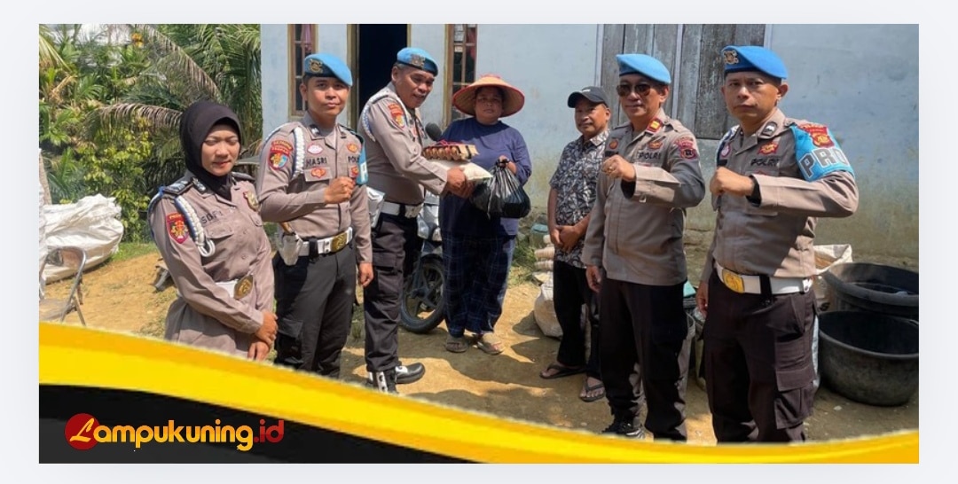 Sambut HUT Propam Polri, Sipropam Polres Bungo Gelar Bansos 