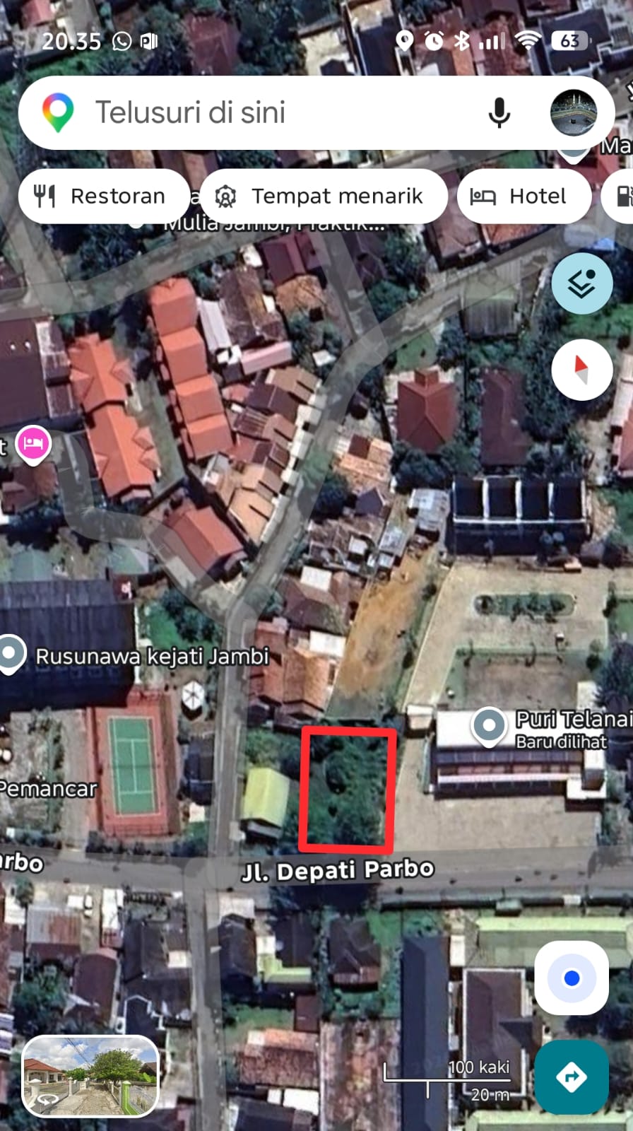 Berinvestasi Tanah di Kota Jambi, Ada Sebidang Tanah Mau Dijual 1 Berinvestasi Tanah di Kota Jambi, Ada Sebidang Tanah Mau Dijual