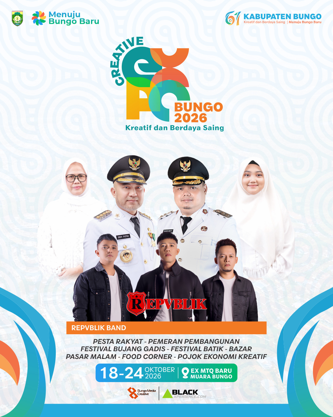 Kadis Kominfo Bungo Tegaskan Pesta Rakyat dan Rangkaian HUT ke 61 Kabupaten Bungo Berjalan Sesuai Rencana