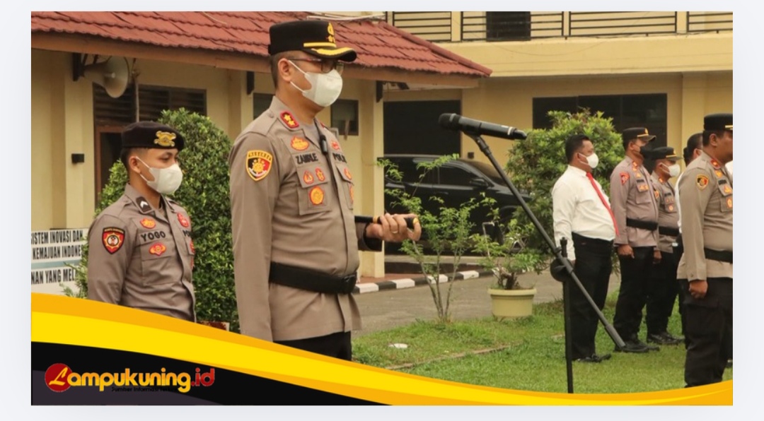 Kapolres AKBP Zamri Elfino Berikan Reward kepada 27 Personel Polres Bungo, Ini Daftarnya