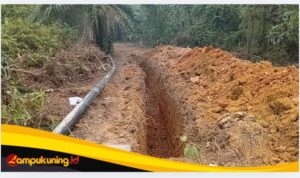 Tak Beri Izin, Kebun Sawit Malah Digali! Warga Somasi PT Montd’Or dan PT Olindo, Tuntut Pipa Dicabut