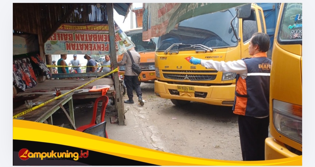 Sopir Batubara Asal Sumatera Barat Meninggal Dunia di Rumah Makan