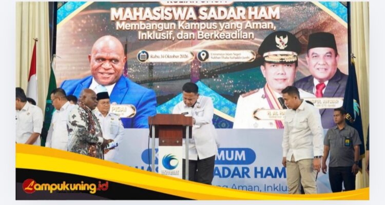 IMG_20261014_183004 Wakili Bupati, Sekda Hermansyah Hadiri Penandatanganan MoU Bidang HAM Bersama Menteri HAM RI.