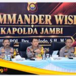 Kapolda Jambi Sampaikan Commander Wish, Tekankan Pelayanan Publik dan Penegakan Hukum Berkeadilan