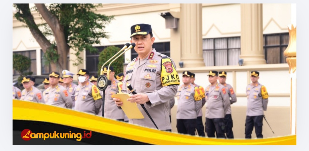 Pimpin Apel Perdana, Kapolda Jambi Tekankan Integritas, Disiplin dan Profesionalisme Kepada Seluruh Personel