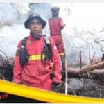 Manggala Agni dan Tim Gabungan Intensifkan Operasi Hari Ketujuh di Taman Nasional Berbak.