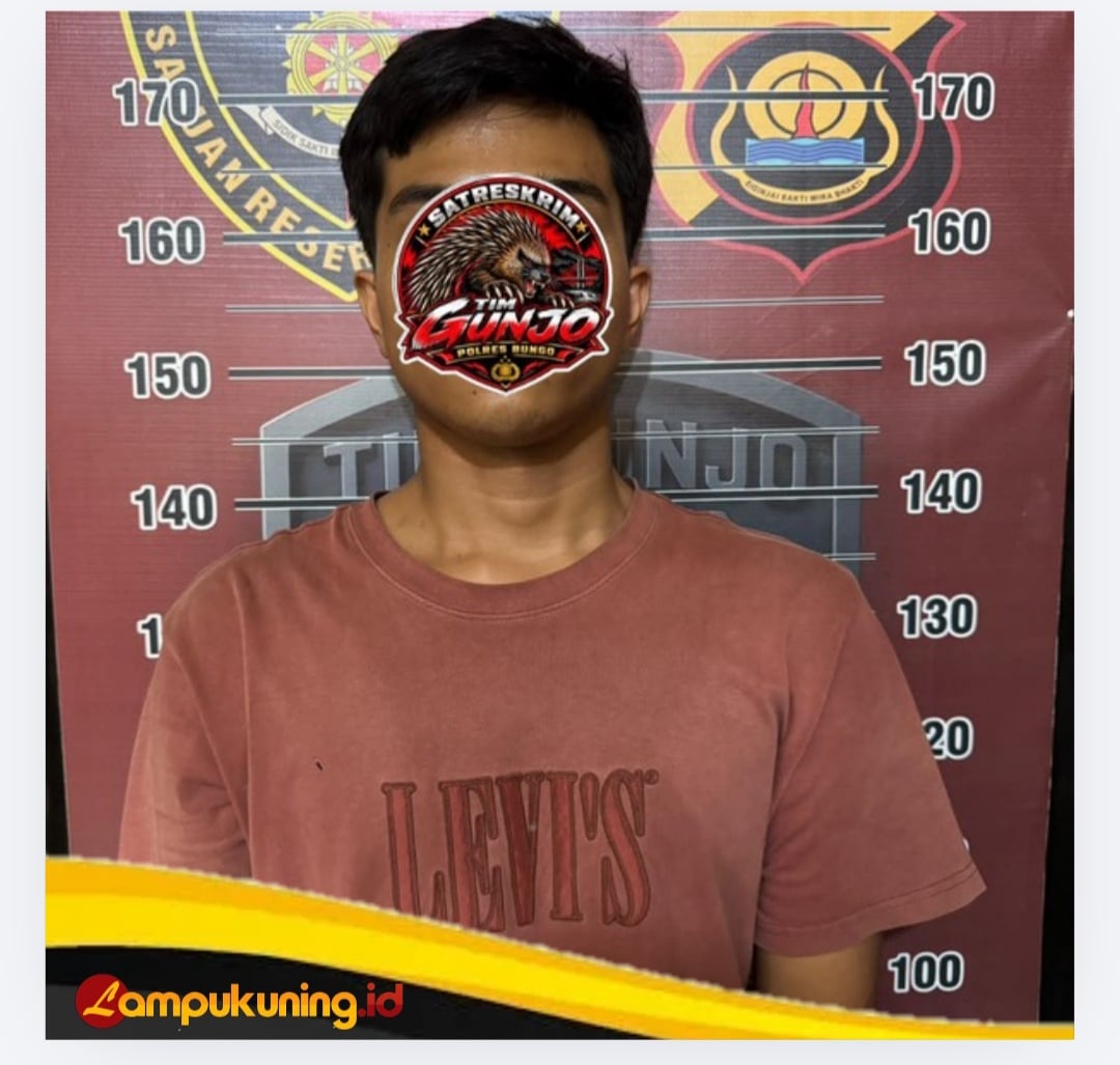 Terduga Pencuri di Cafe Sepanchi Diamankan Tim Gunjo Satreskrim Polres Bungo