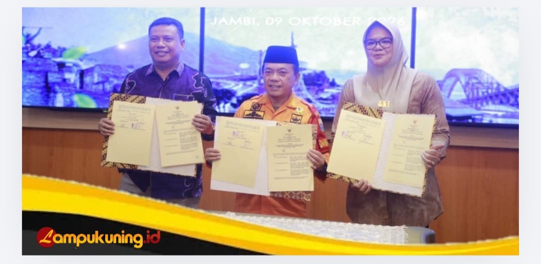 Wabup Katamso Teken Komitmen PI 7 Persen WK Jabung, Perkuat Langkah Optimalisasi Pendapatan Daerah.