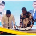 Pemkab Tanjab Barat dan ASDP Resmikan Kerja Sama Retribusi Pelabuhan Kuala Tungkal, Dorong PAD dan Tata Kelola Lebih Profesional.