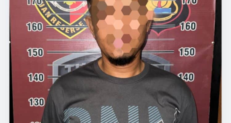 Tim Gunjo Satreskrim Polres Bungo Bekuk Terduga Pelaku Curanmor Saat Berada di Warung